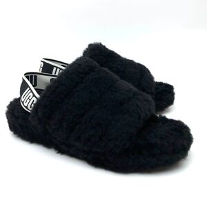 UGG Fluff Yeah Genuine Shearling Slingback sz 7